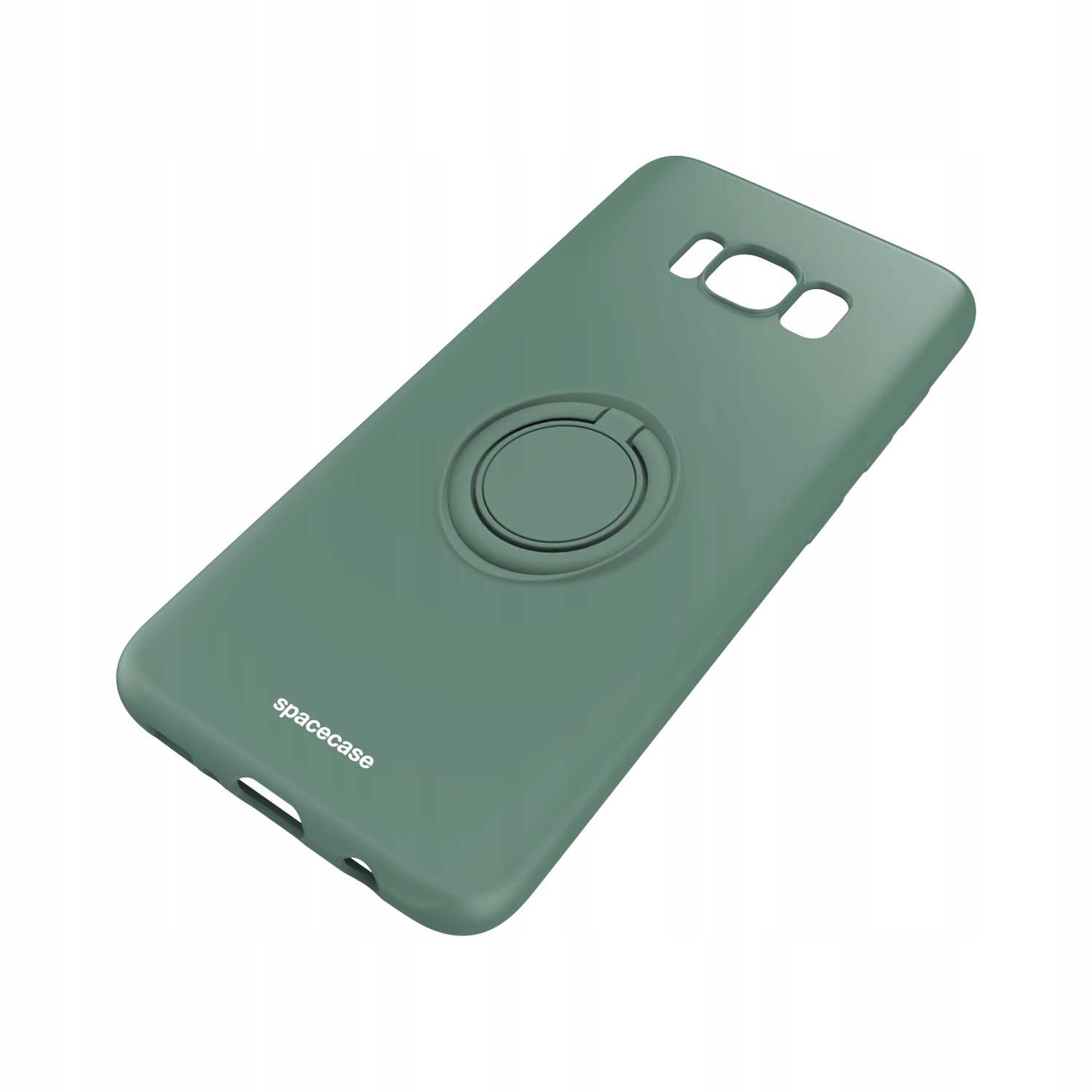 Spacecase Silicone Ring Galaxy S8 dark green