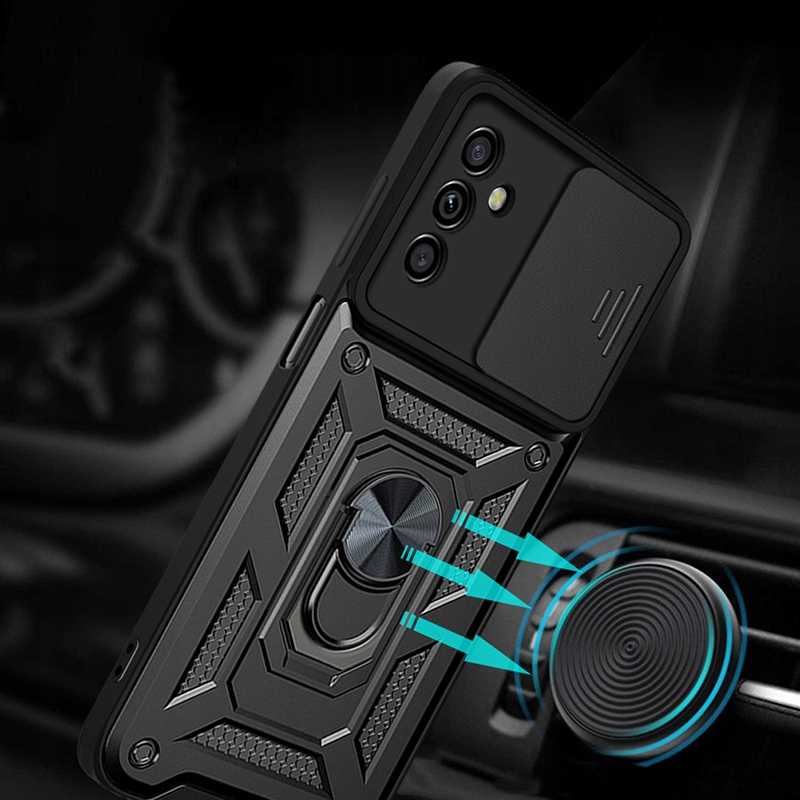 Spacecase Camring Galaxy A04s/A13 5G black
