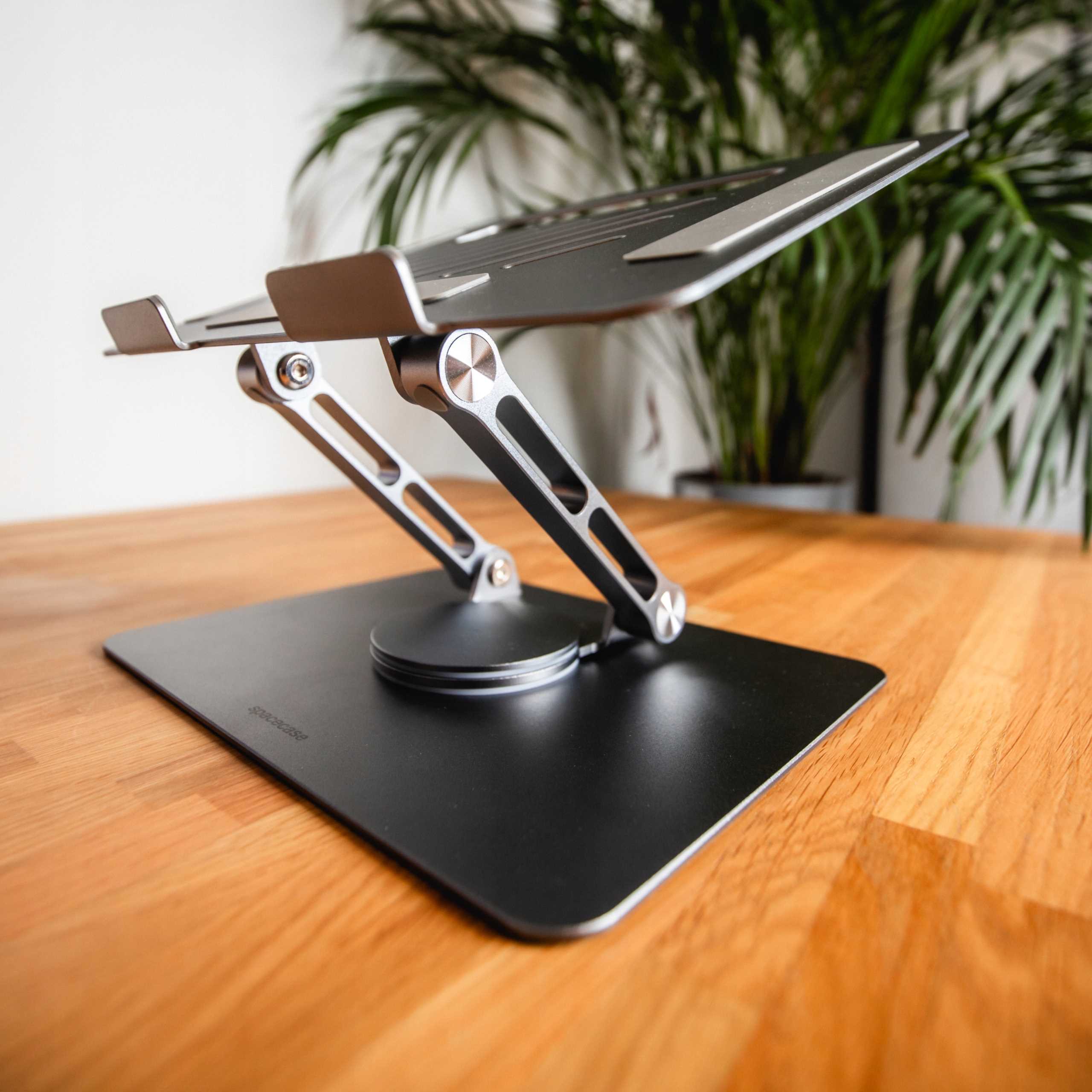 Spacecase Laptop aluminium stand 360 gray