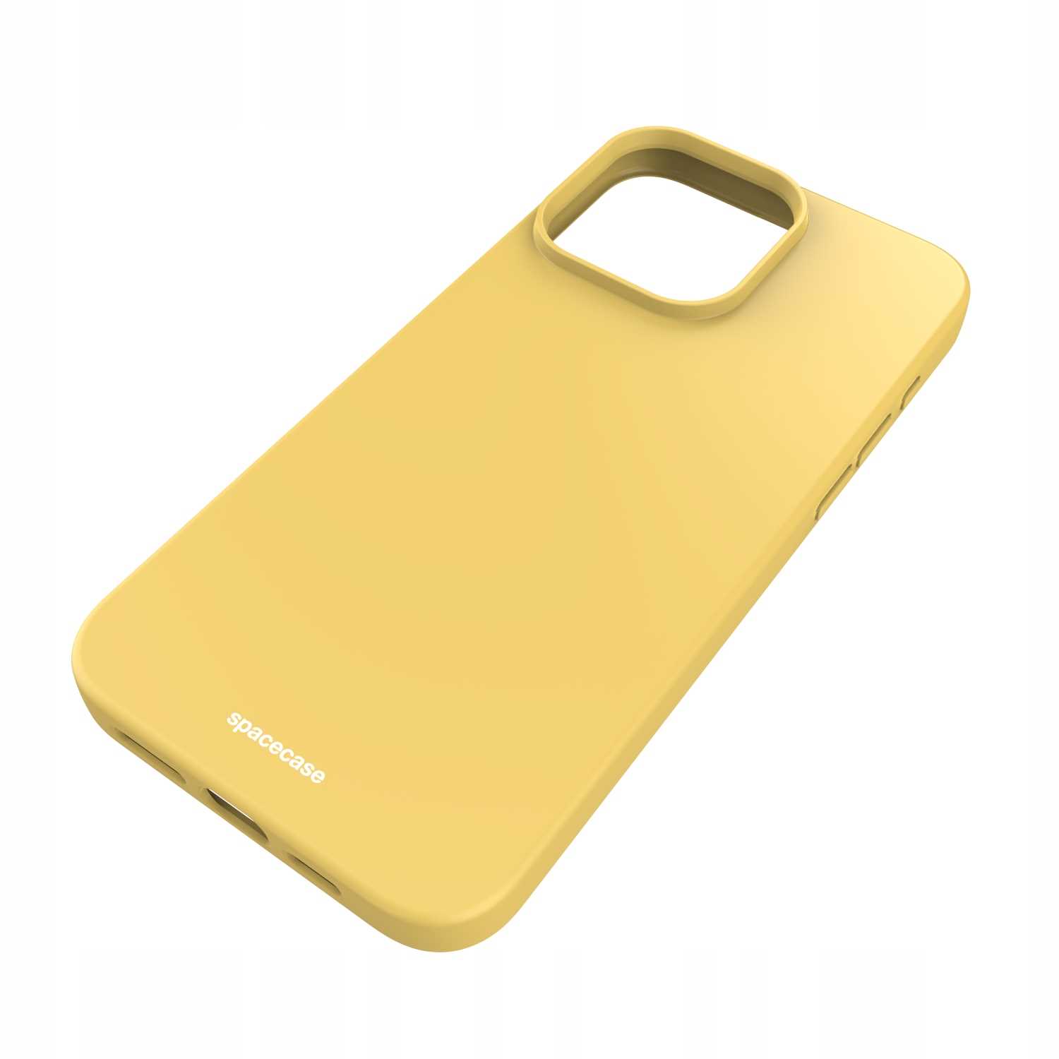 Spacecase Silicone Case Iphone 15 Pro Max Yellow