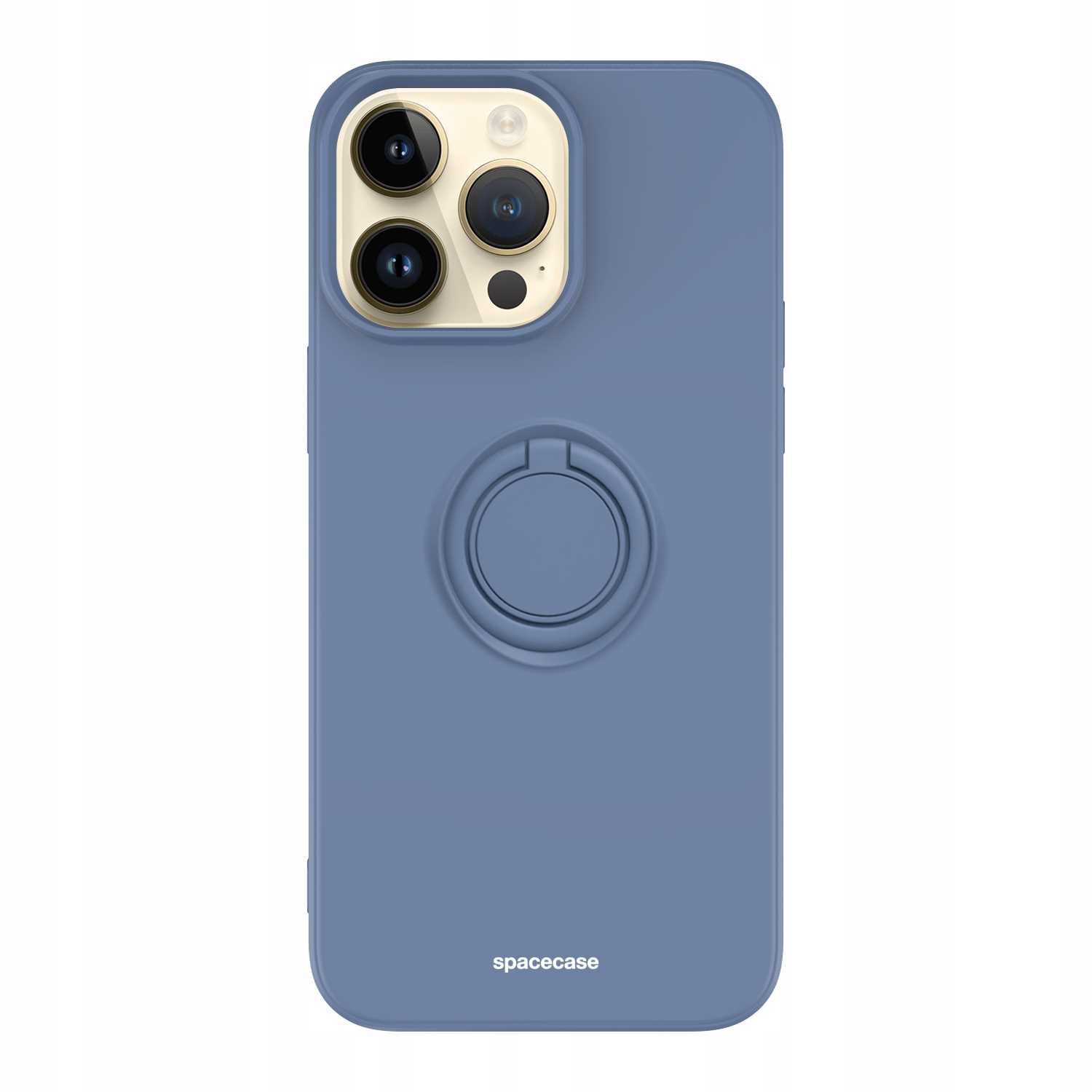 Spacecase Silicone Ring iPhone 14 Pro Max blue