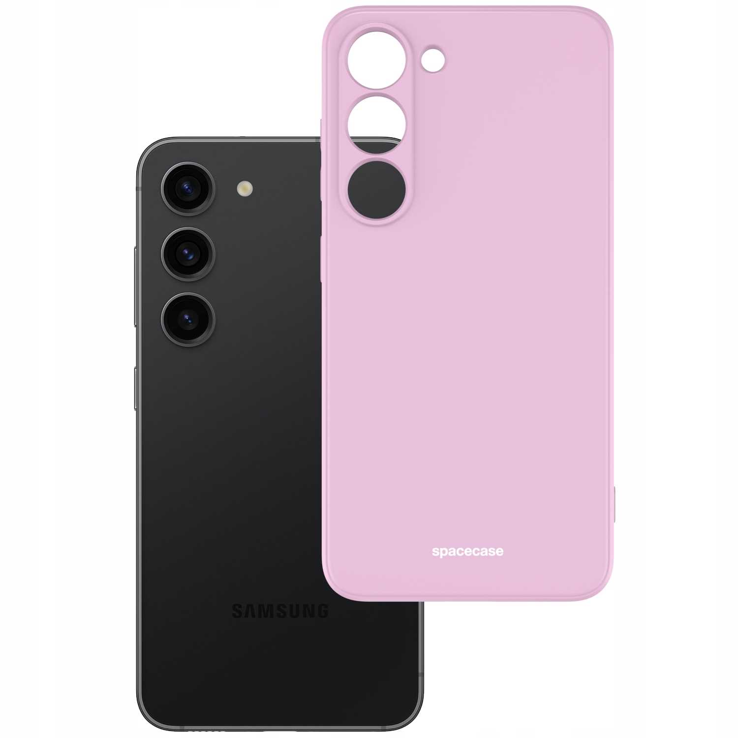 Spacecase Silicone Case Galaxy S23 Lilac