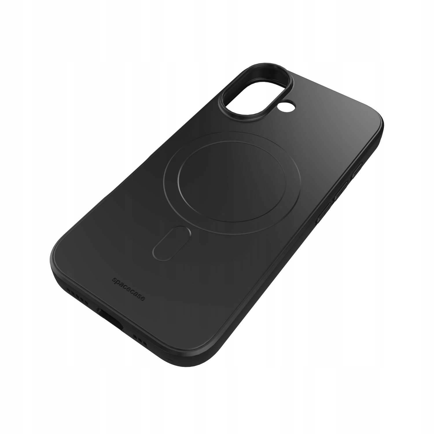 Spacecase Silicone Magnetic Case iPhone 16 black