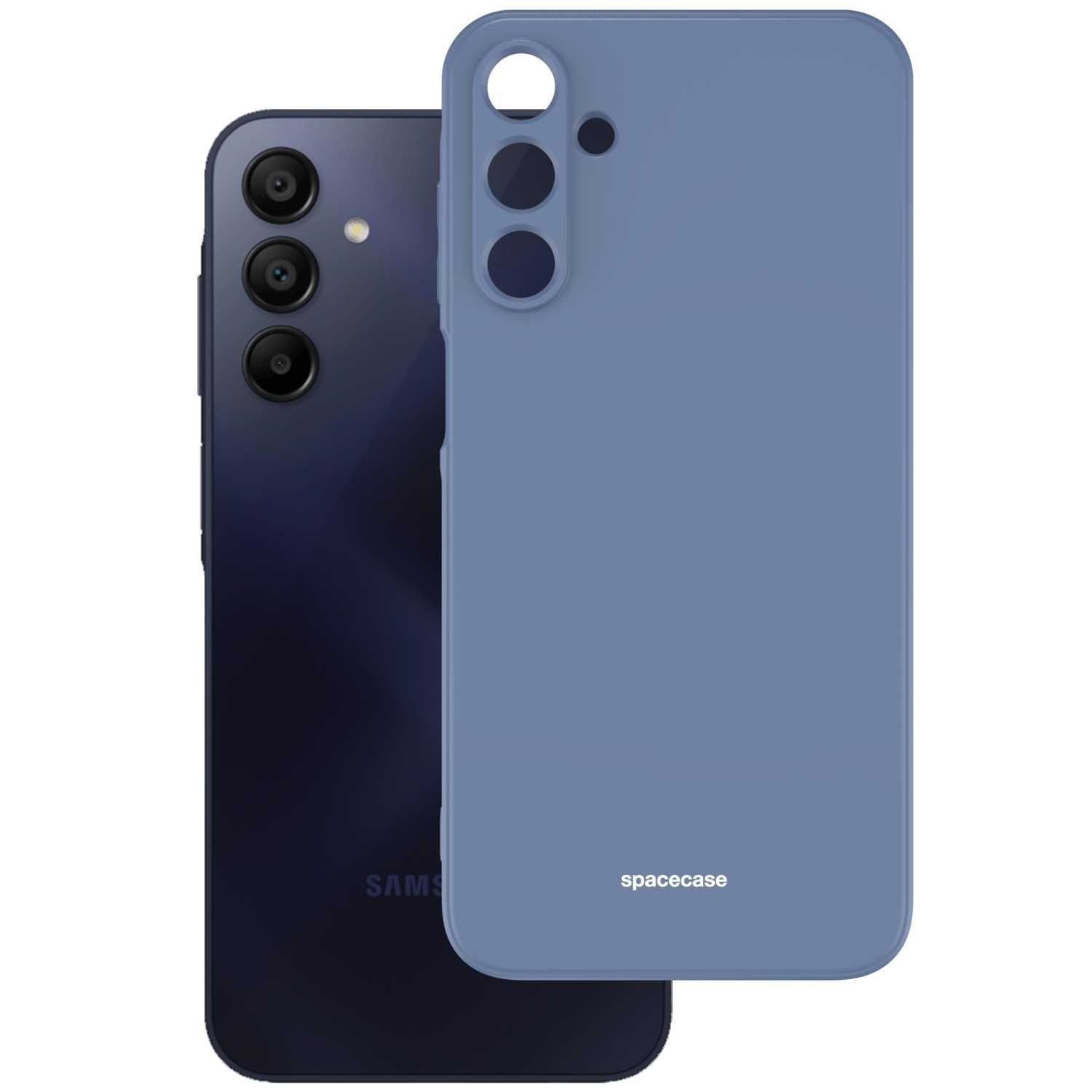 Spacecase Silicone Case Galaxy A15 4G / 5G blue
