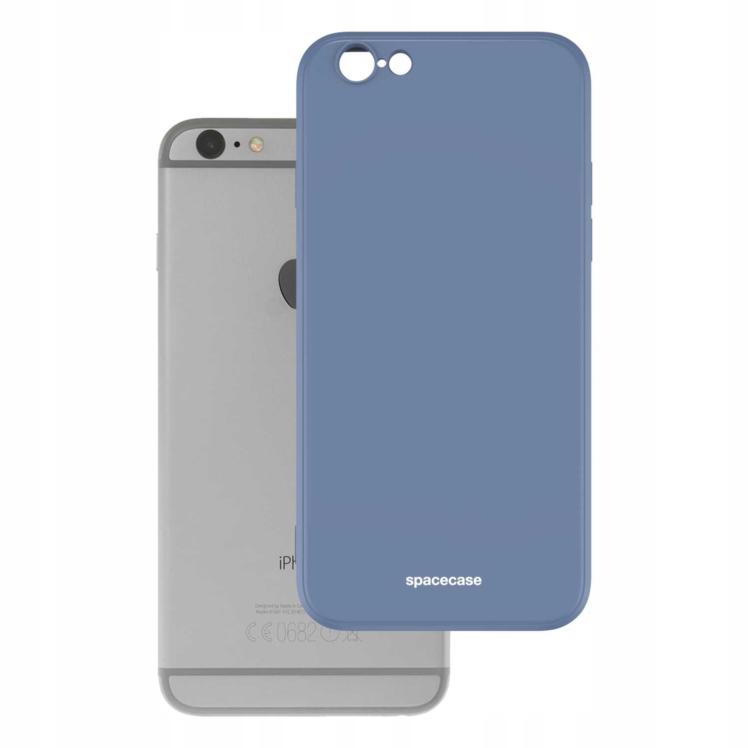 Spacecase Silicone Case iPhone 6/6s blue