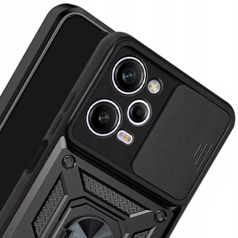 Spacecase Camring Poco X5 Pro/Note 12 Pro Black