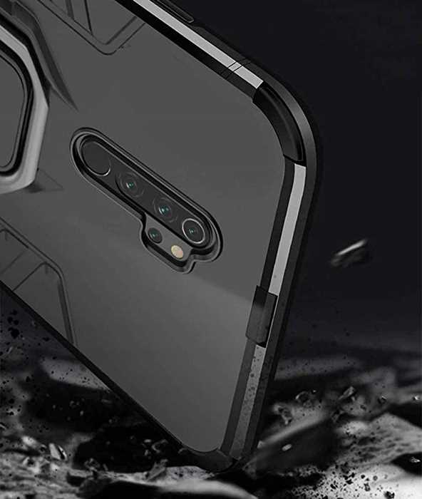 Spacecase X-Ring Oppo A5/A9 2020 Czarny