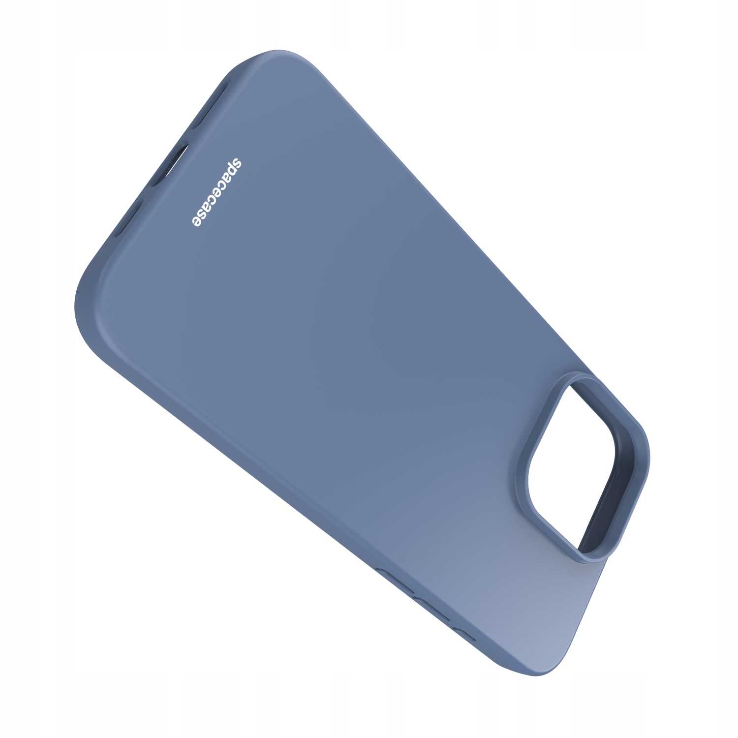 Spacecase Silicone Case Iphone 15 Pro Max Blue