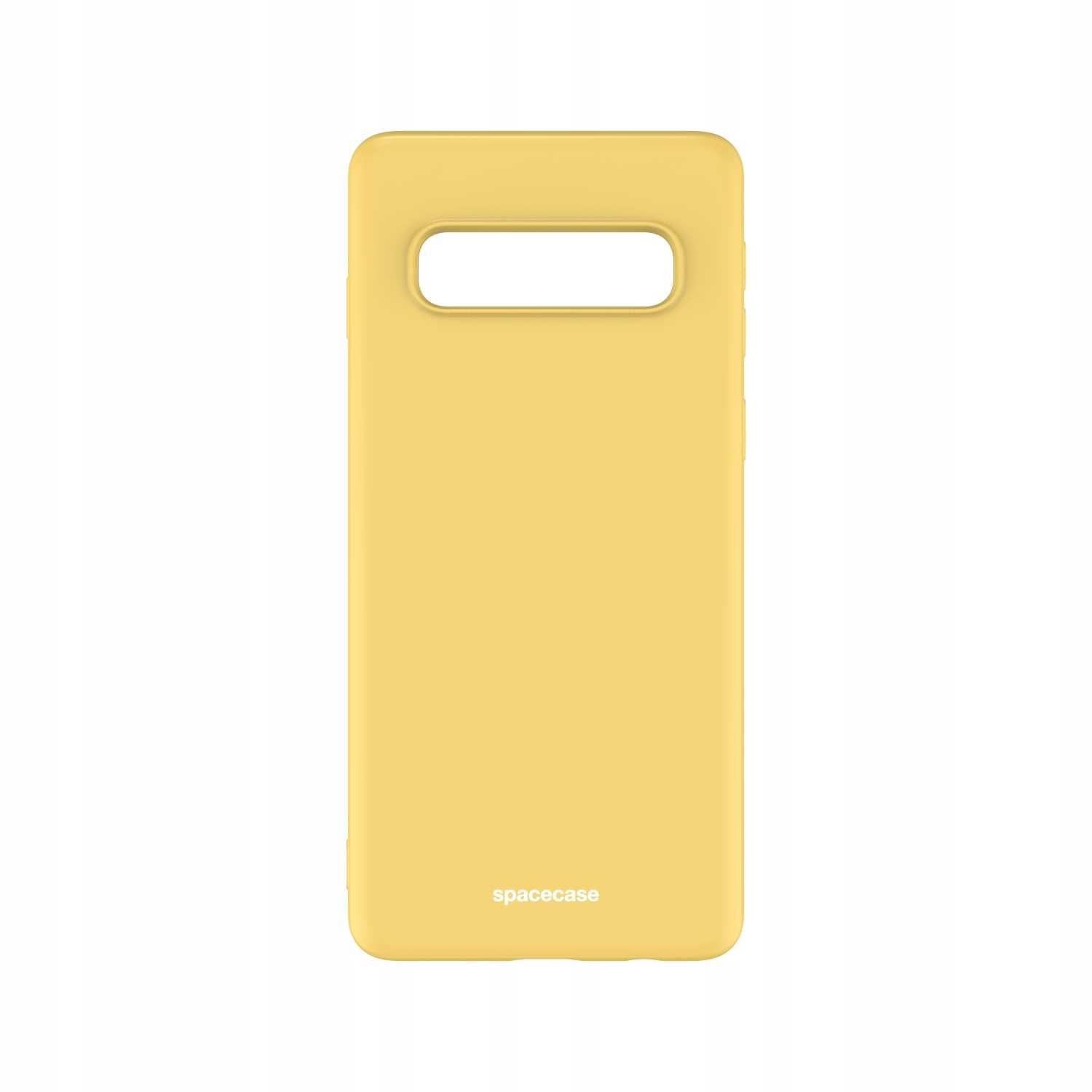 Spacecase Silicone Case Galaxy S10 Yellow
