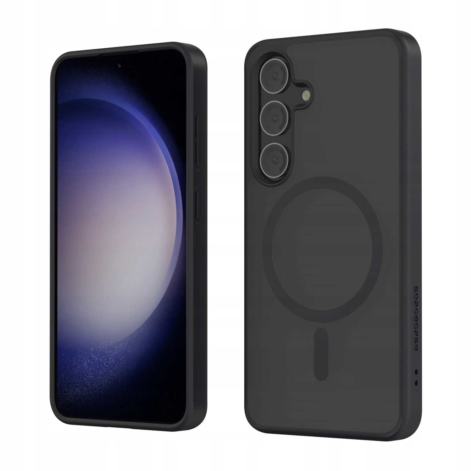 Spacecase Hybrid Mag Galaxy S24 black