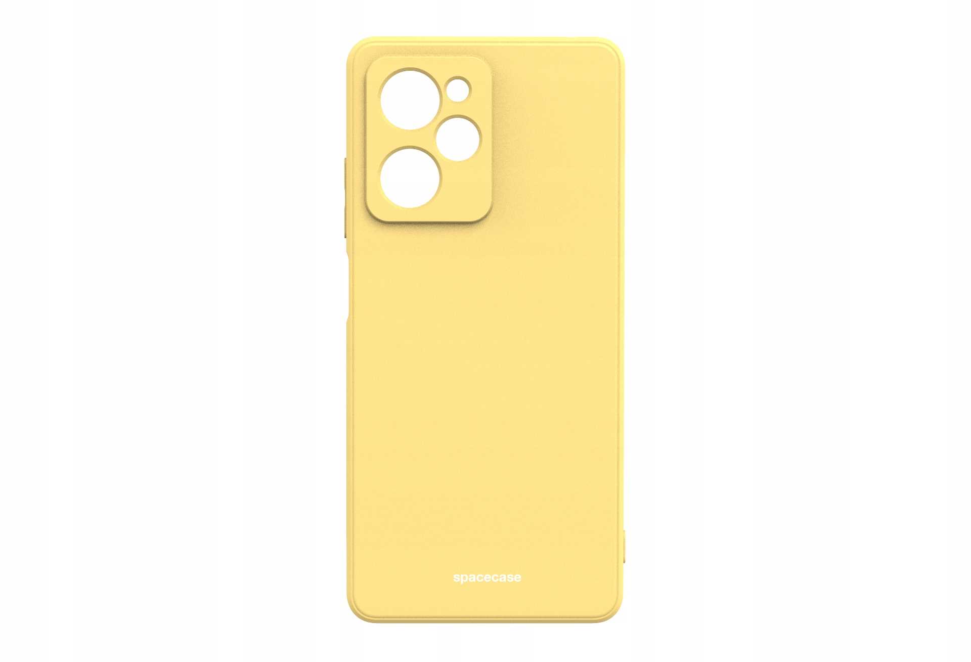Spacecase Silicone Case Poco X5 Pro 5G yellow