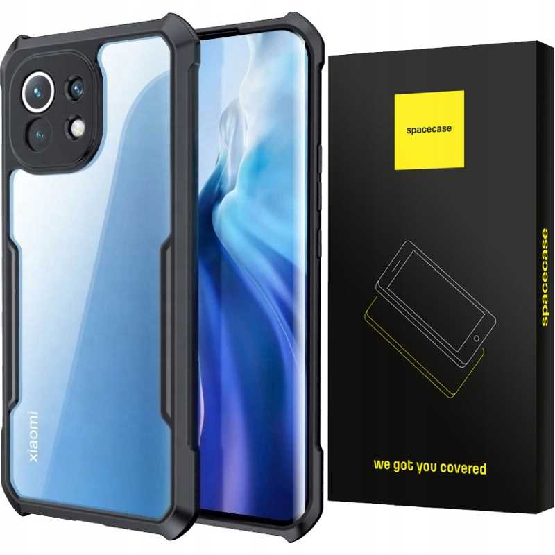 Spacecase Beetle Mi 11 Lite/5G Ne Czarny