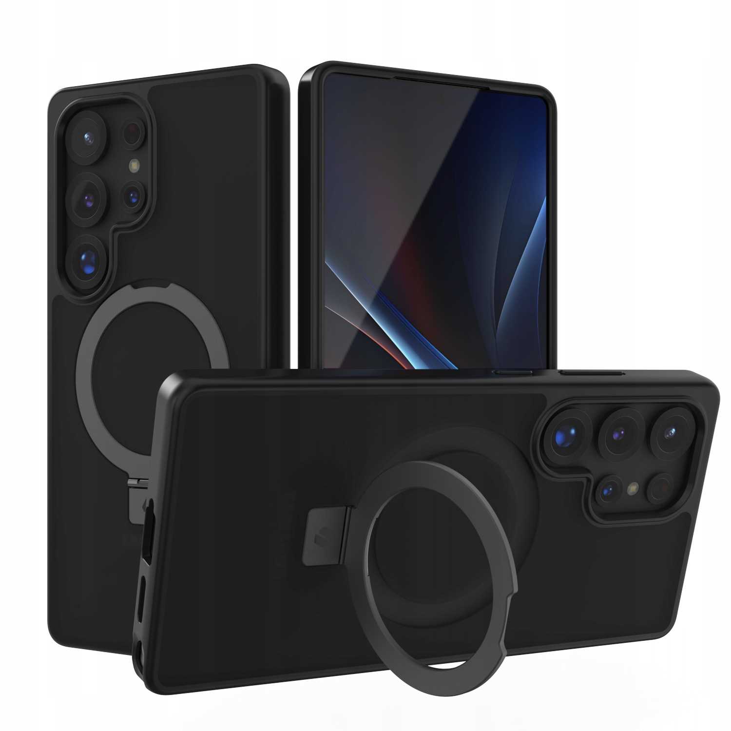 Spacecase Ring Pro Galaxy S25 Ultra Black