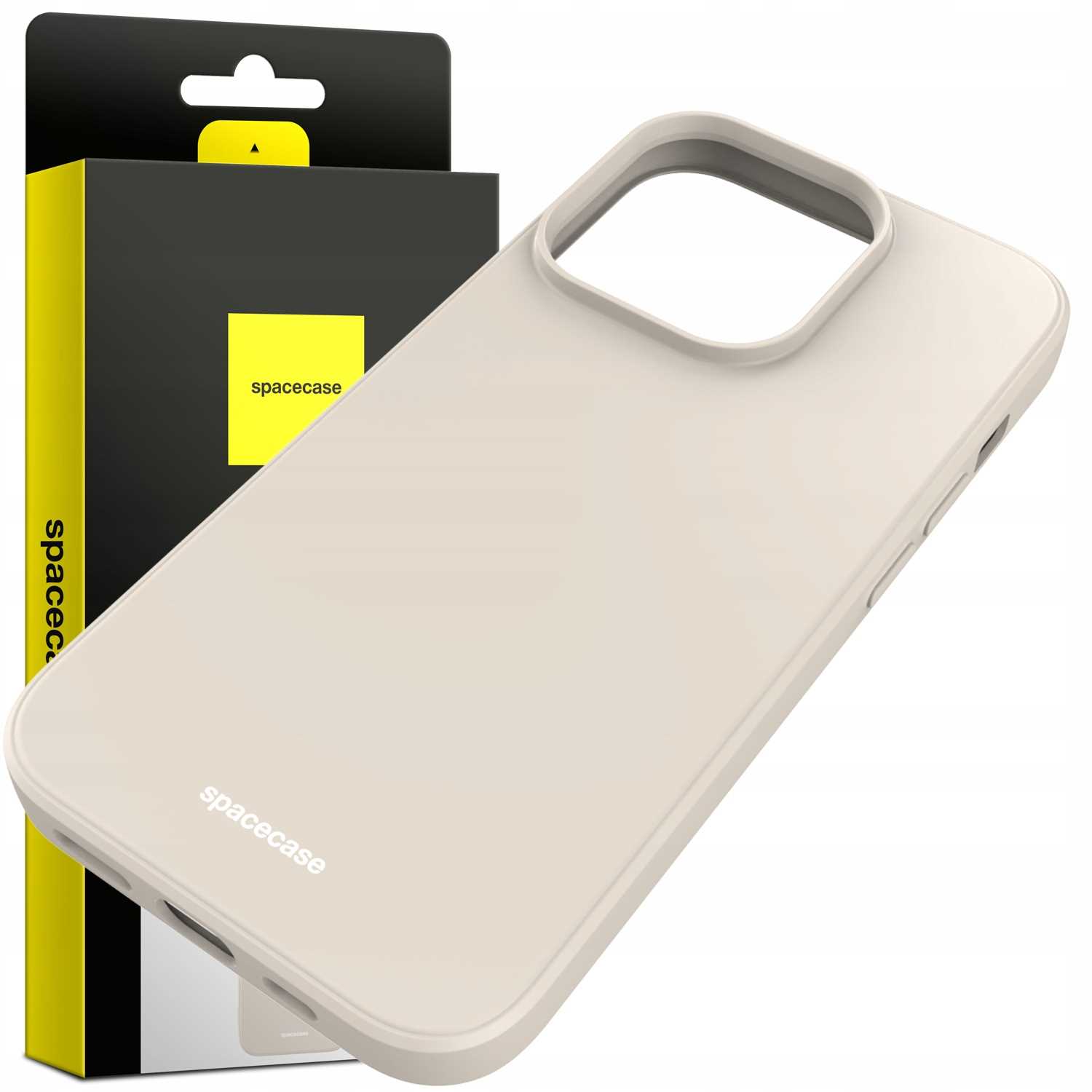 Spacecase Silicone Case iPhone 14 Pro bone