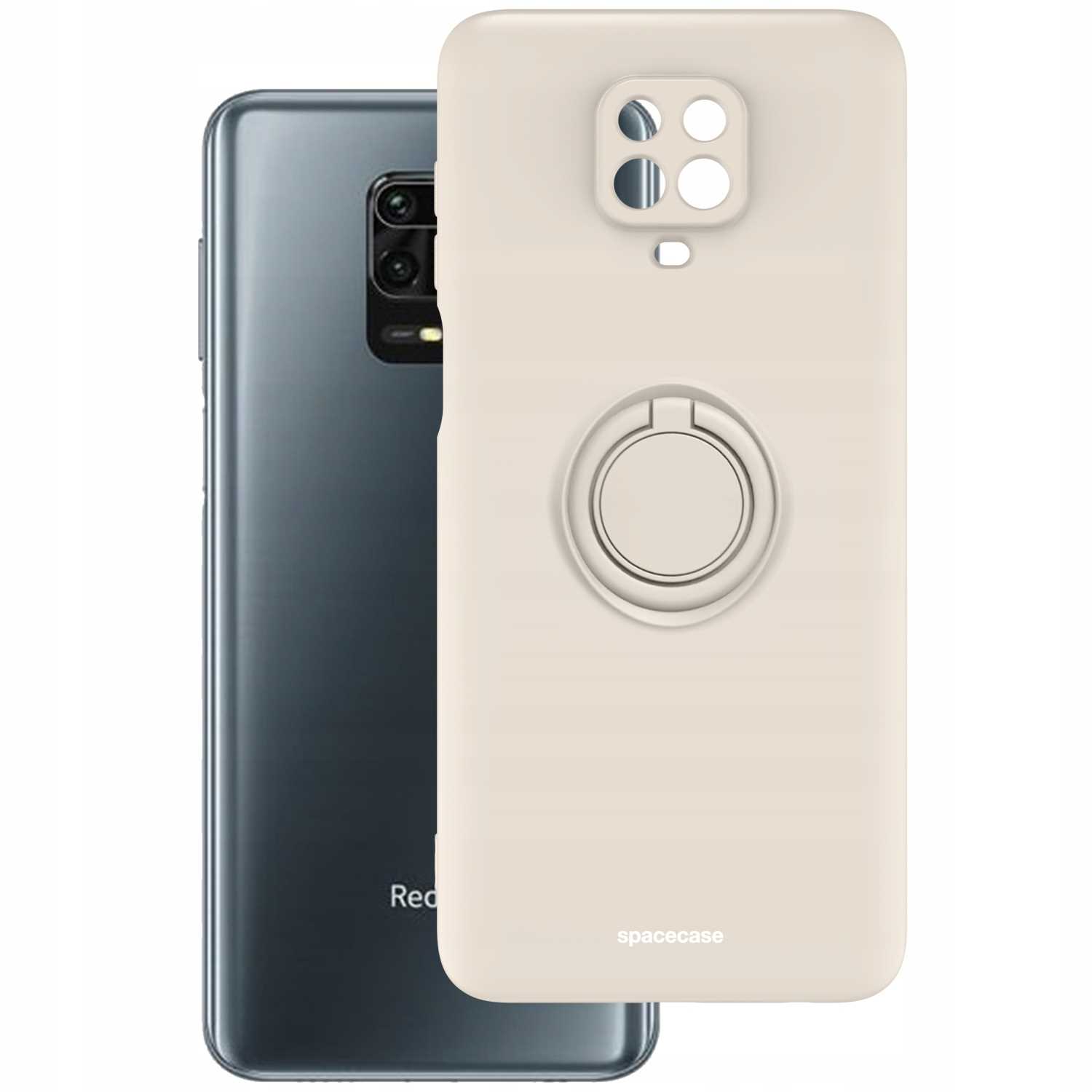 Spacecase Silicone Ring Redmi Note 9S/9 Pro bone