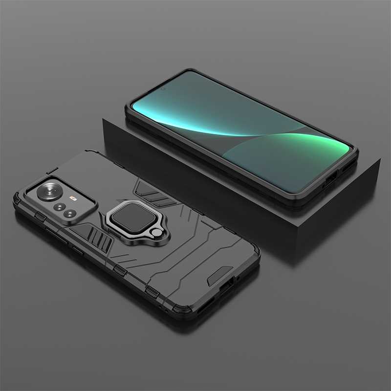 Spacecase X-Ring Xiaomi 12 Pro Czarny