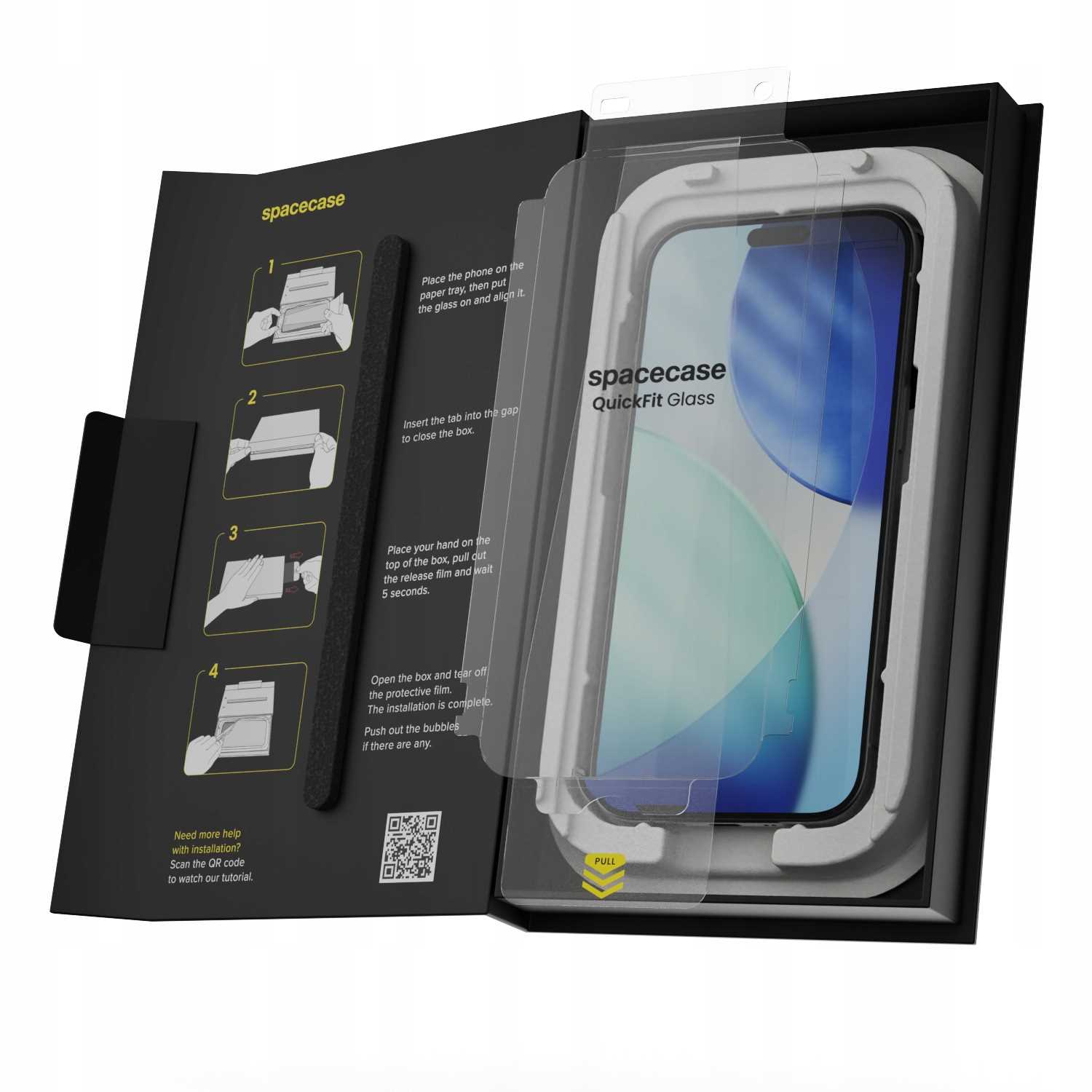 Spacecase Quickfit Glass iPhone 17 Air
