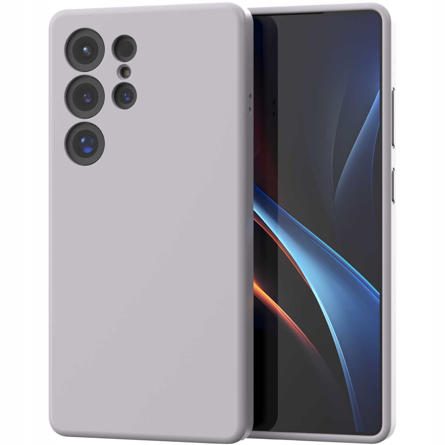 Spacecase Silicone Mag Galaxy S25 Ultra Light Purple