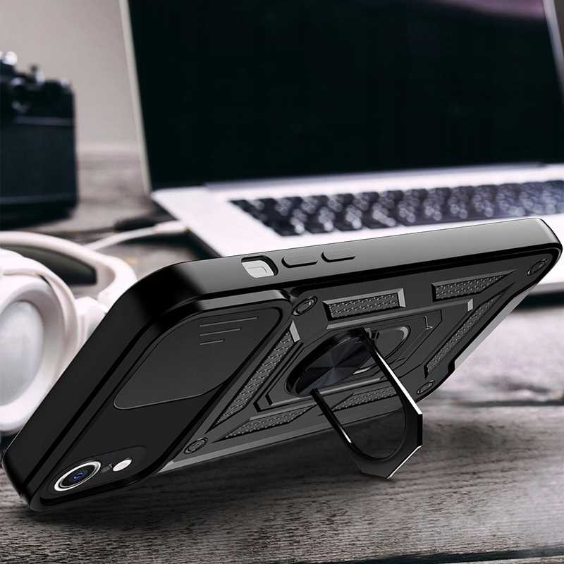 Spacecase Camring Iphone Xr Black