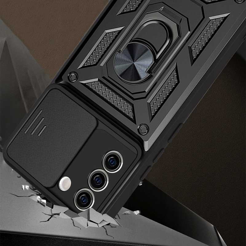 Spacecase Camring Galaxy S21 Black