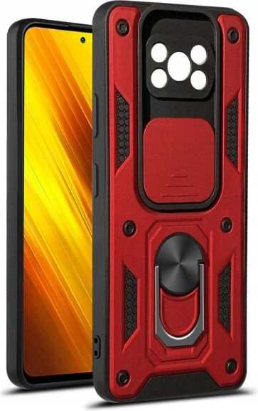 Spacecase Camring Poco X3 Pro Red