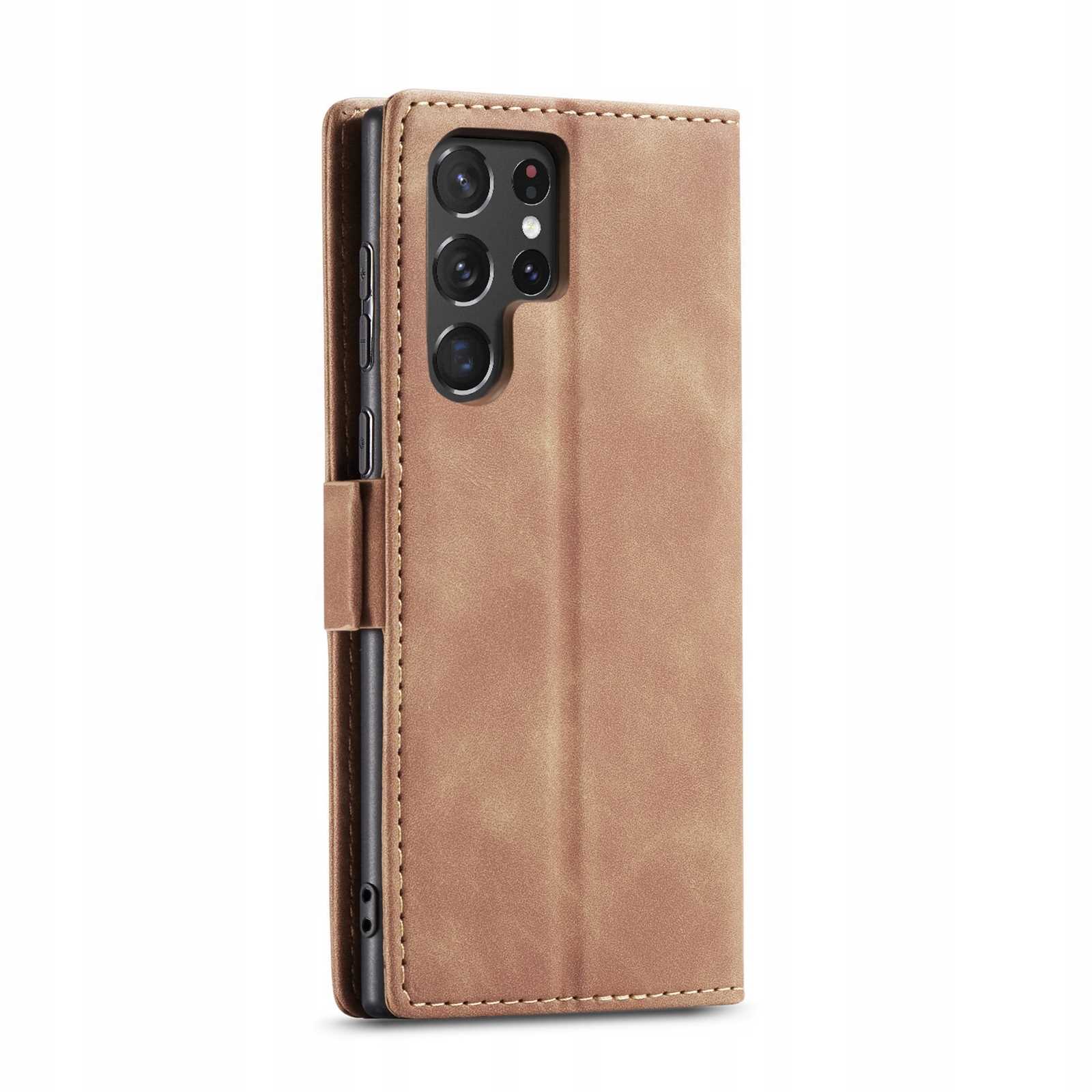 Spacecase Wallet Galaxy S22 Ultra Light Brown