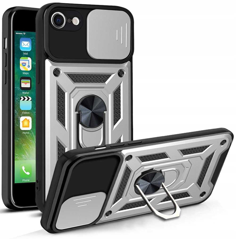 Spacecase Camring iPhone 7/8/SE silver