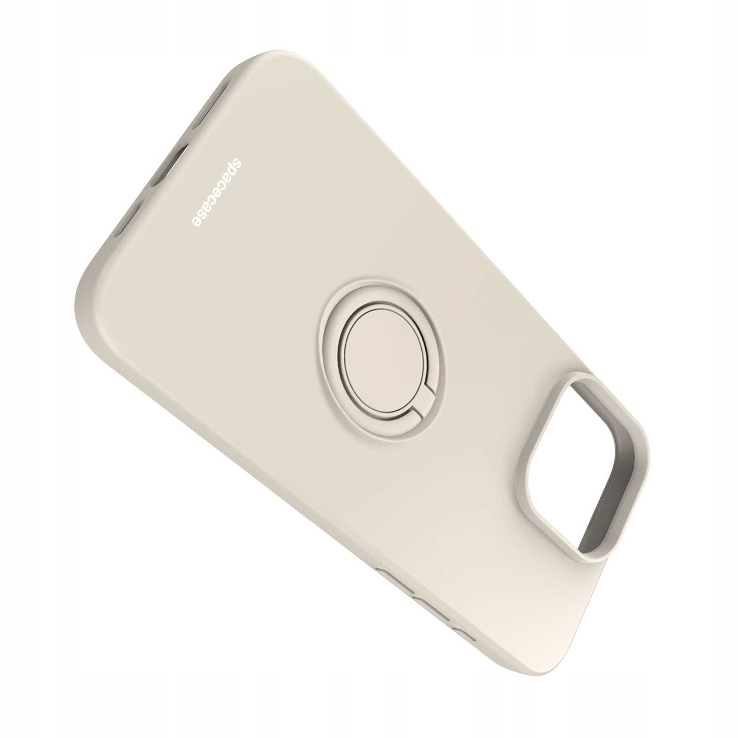 Spacecase Silicone Ring Iphone 15 Pro Max Bone