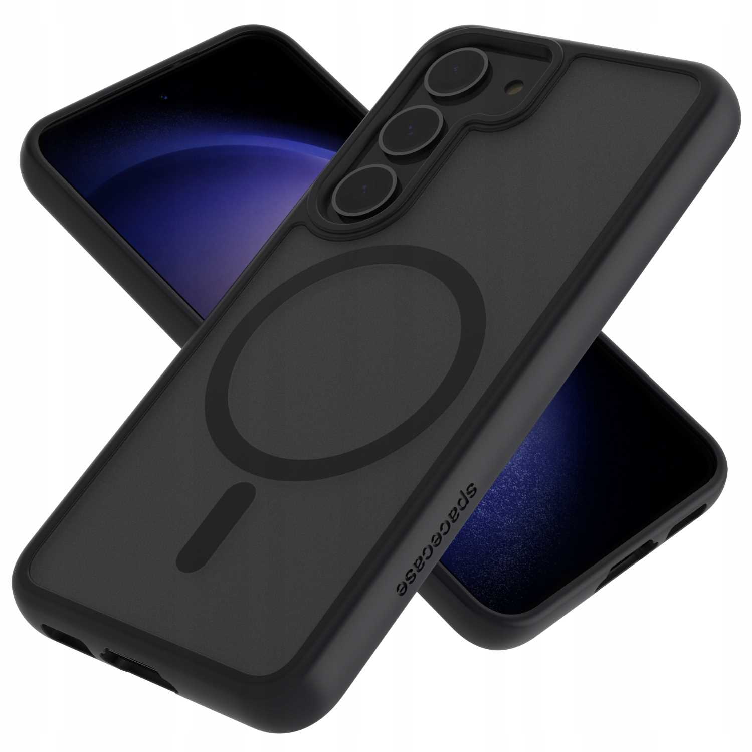 Spacecase Hybrid Mag Galaxy S23 black