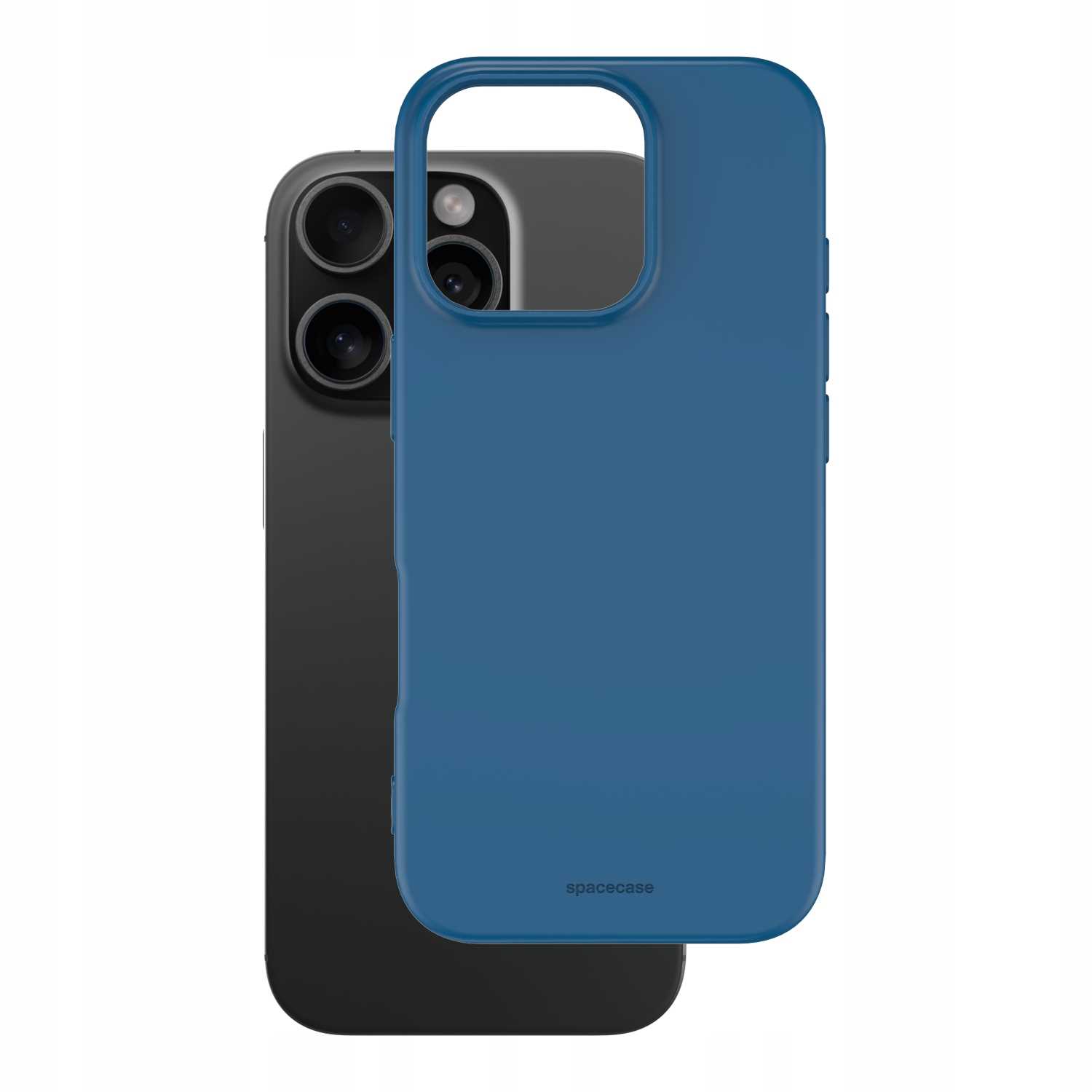 Spacecase Silicone Case Iphone 16 Pro Blue
