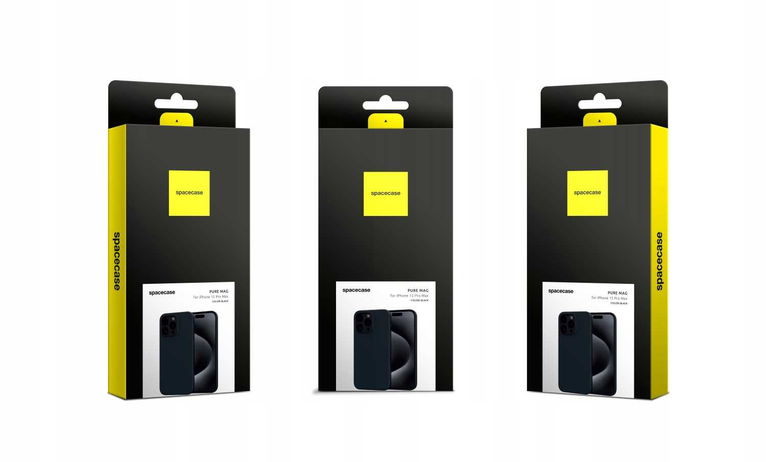 Spacecase Pure Mag Iphone 15 Pro Max Black