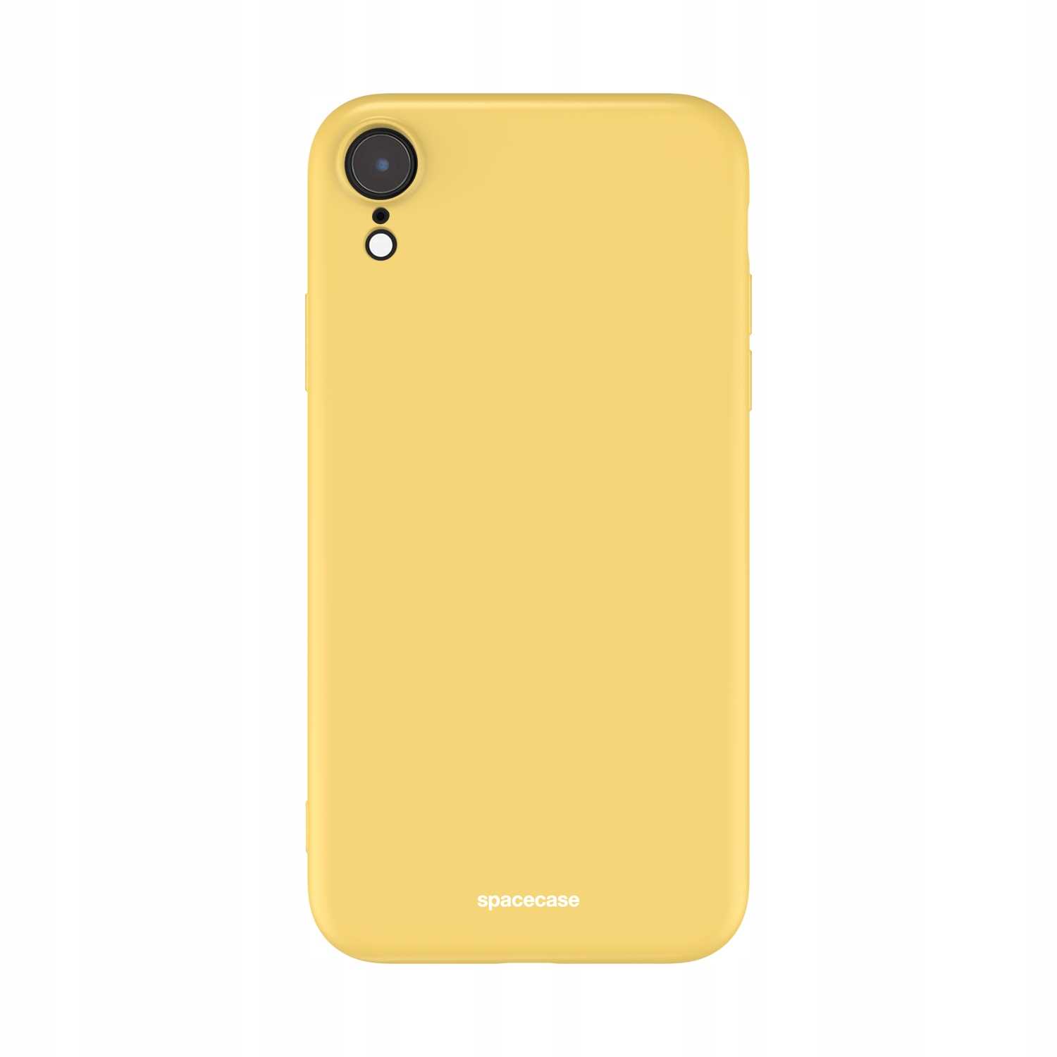 Spacecase Silicone Case iPhone Xr yellow