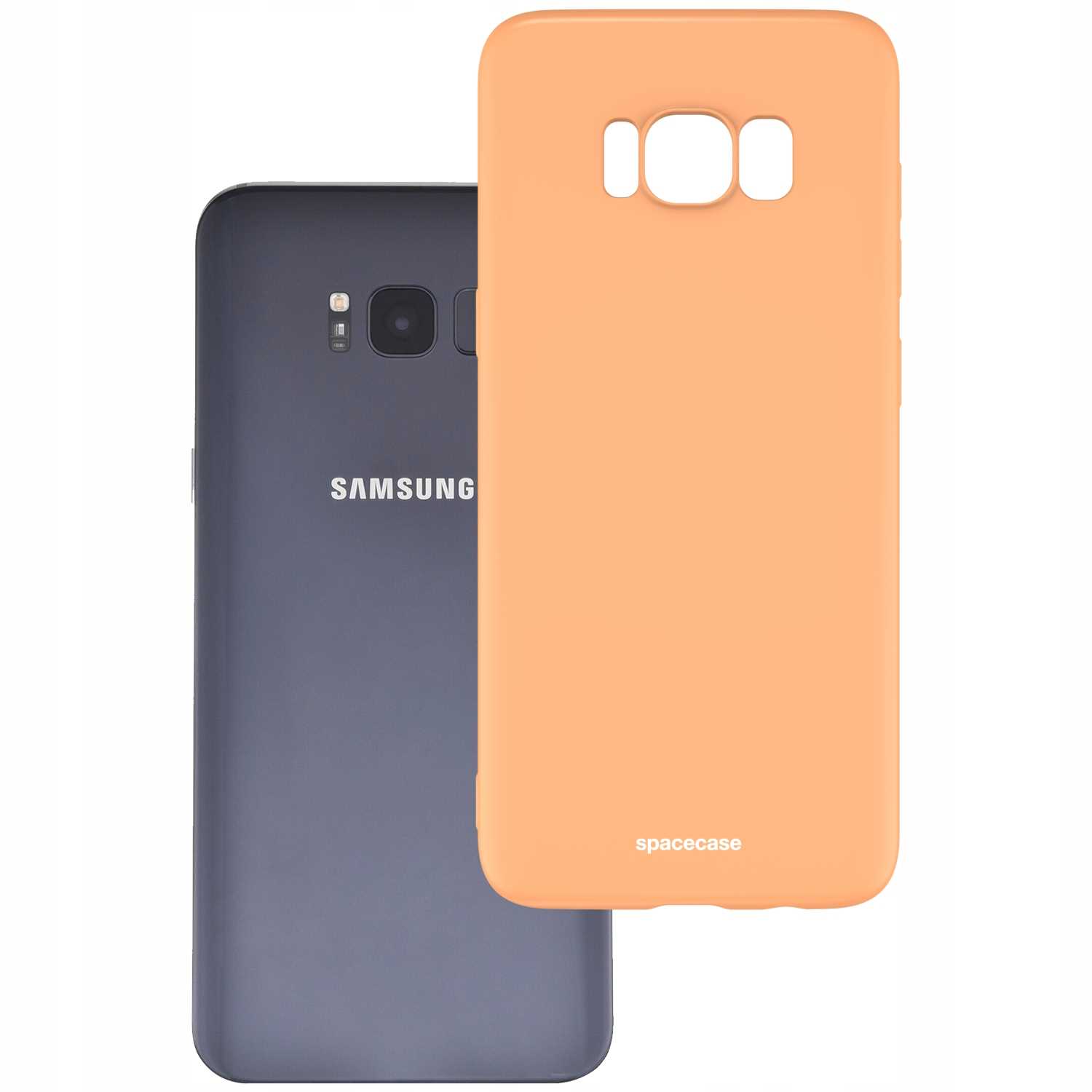 Spacecase Silicone Case Galaxy S8+ Orange