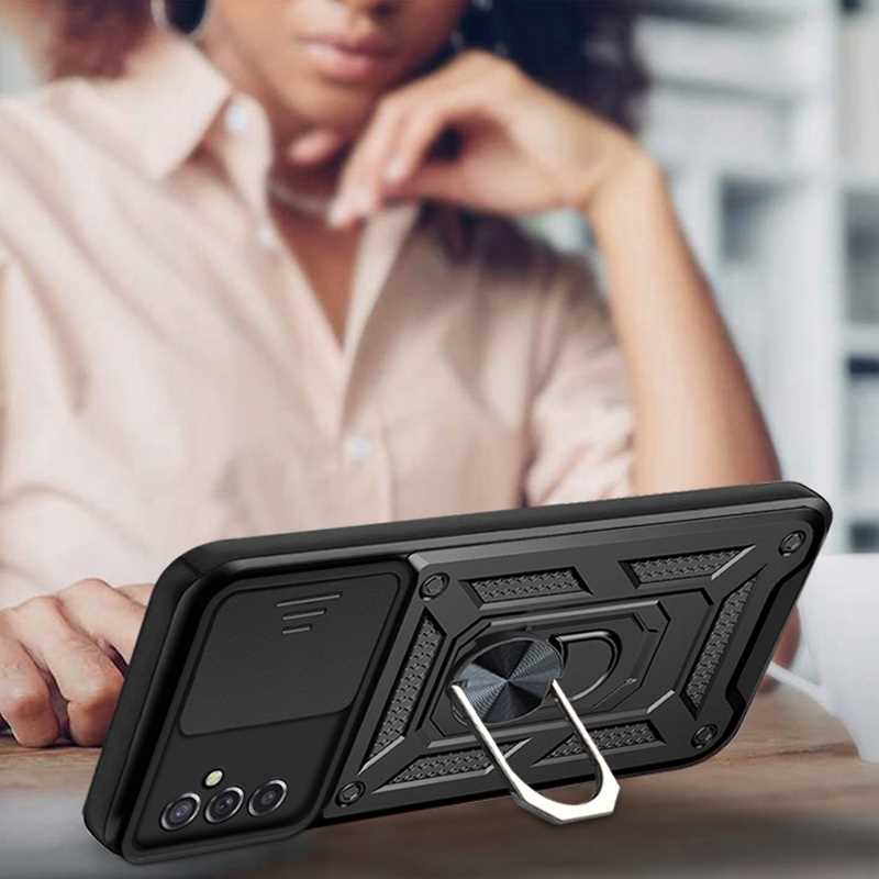 Spacecase Camring Galaxy A04s/A13 5G black