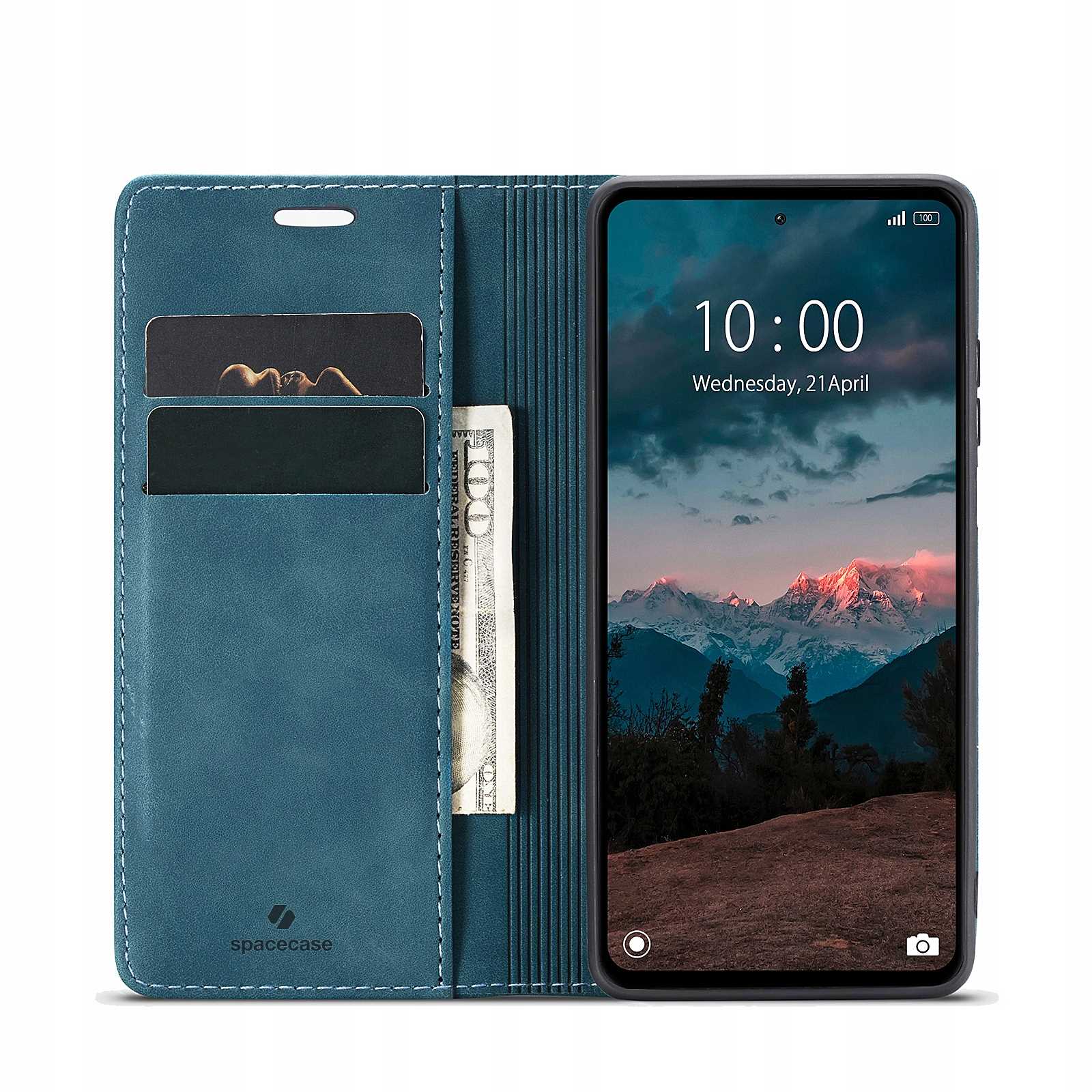 Spacecase Wallet Redmi Note 12 4G blue