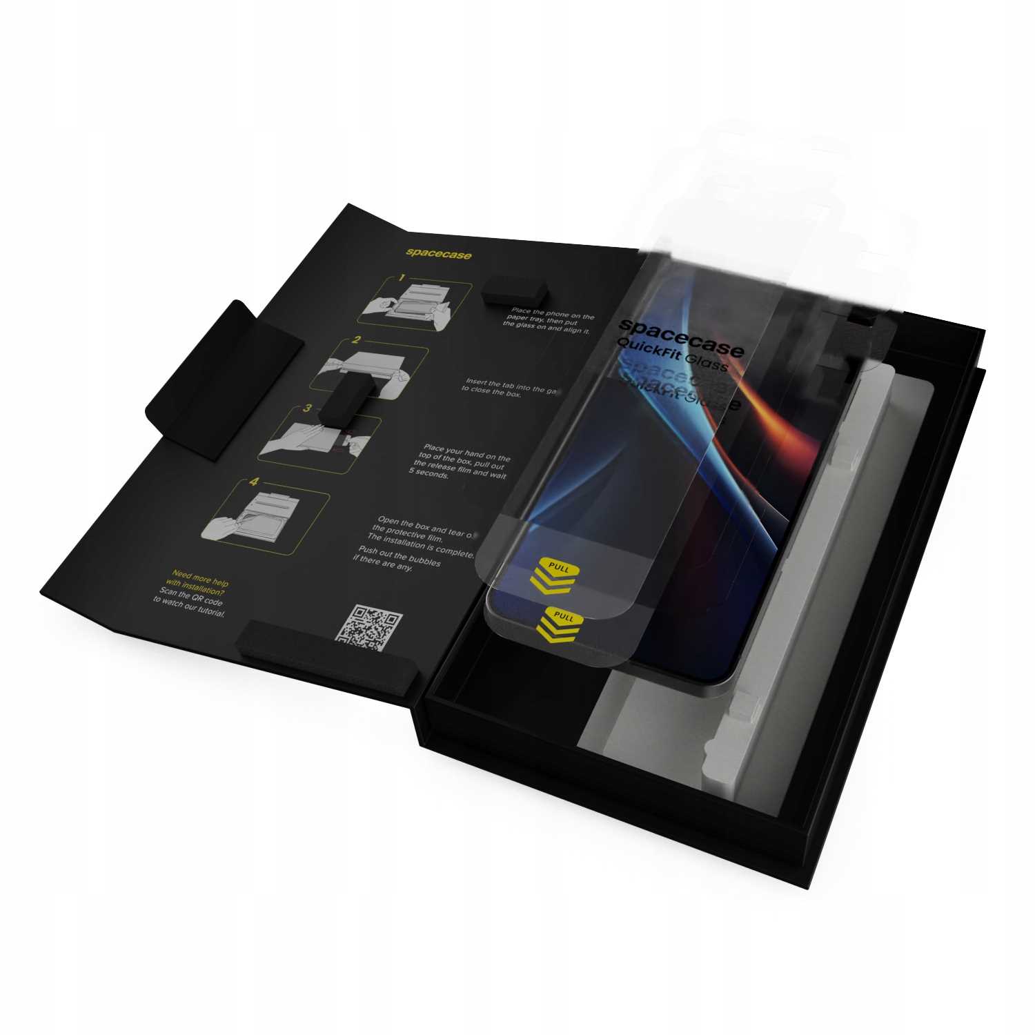 Spacecase QuickFit Glass Galaxy S24+/S25+