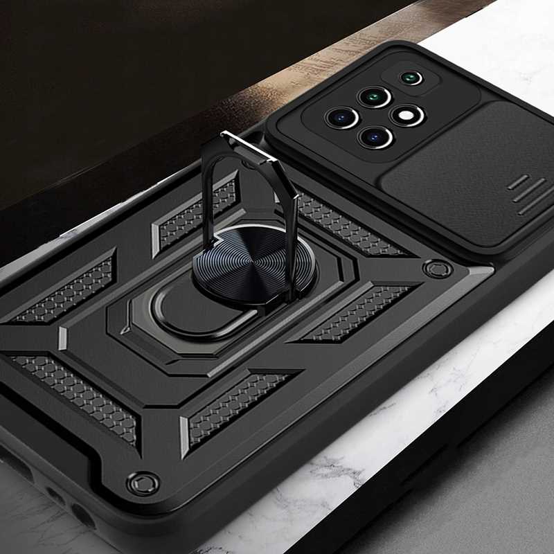 Spacecase Camring Redmi 10 black