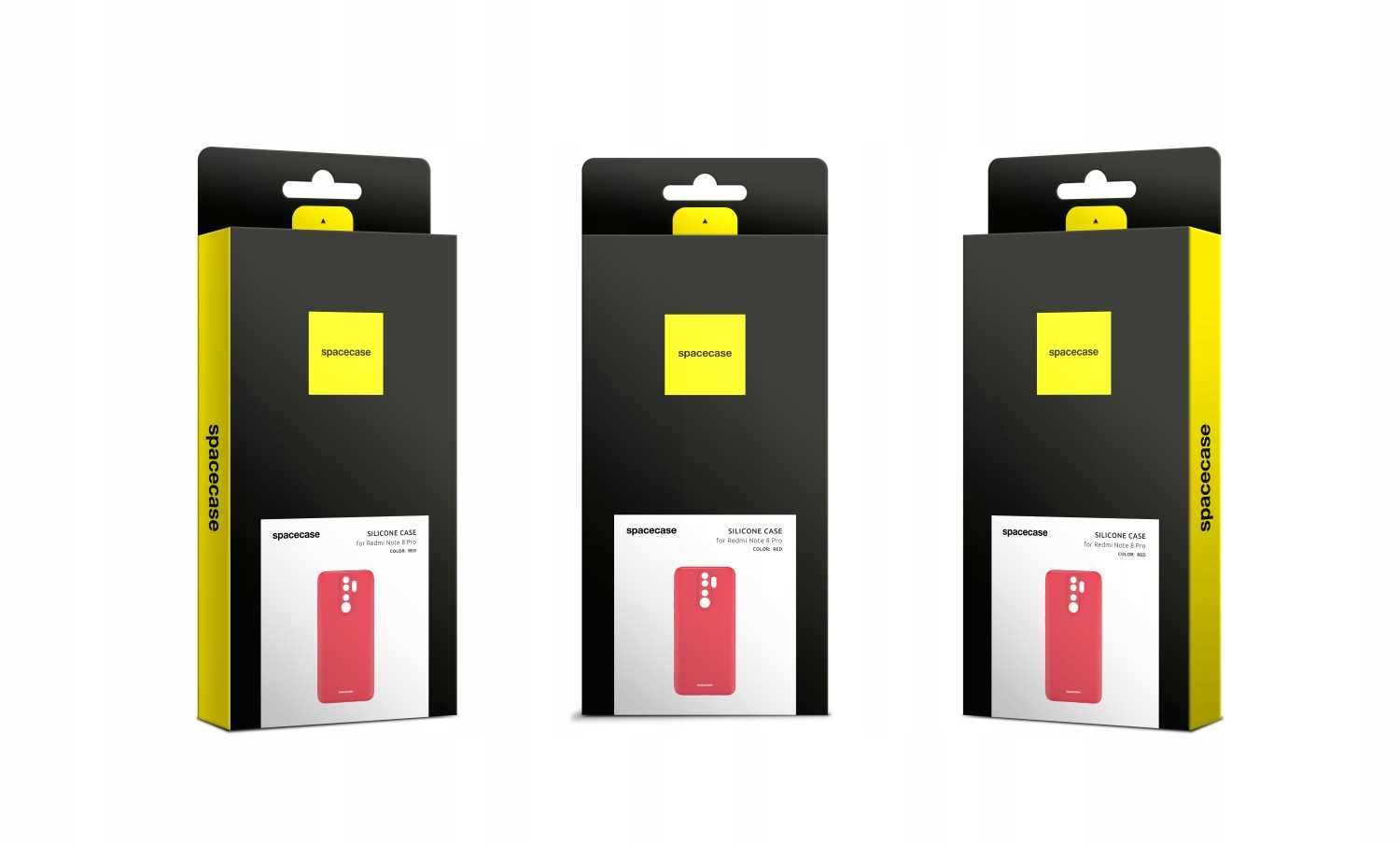 Spacecase Silicone Case Redmi Note 8 Pro Red