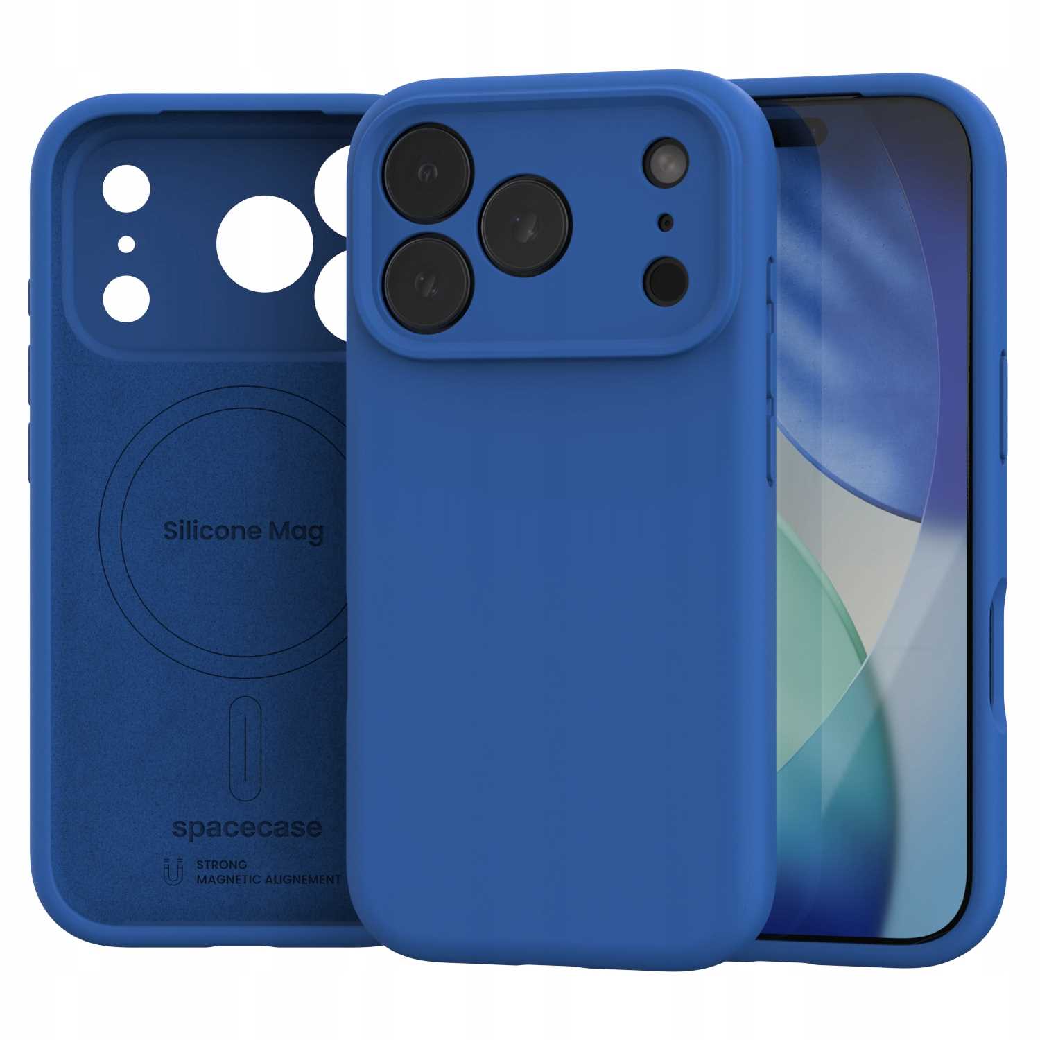 Spacecase Silicone Mag Iphone 17 Pro Max Blue