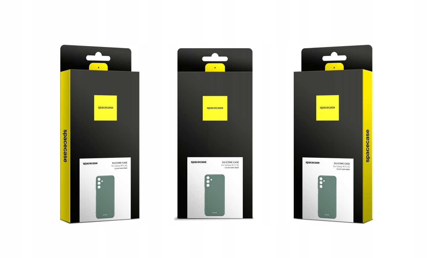 Spacecase Silicone Galaxy M15 dark green