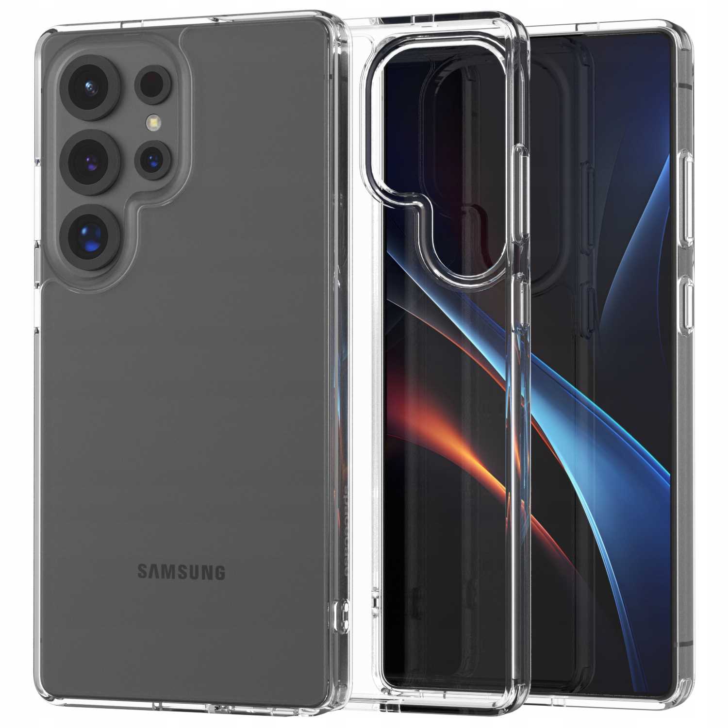 Spacecase Clear Hybrid Case Galaxy S25