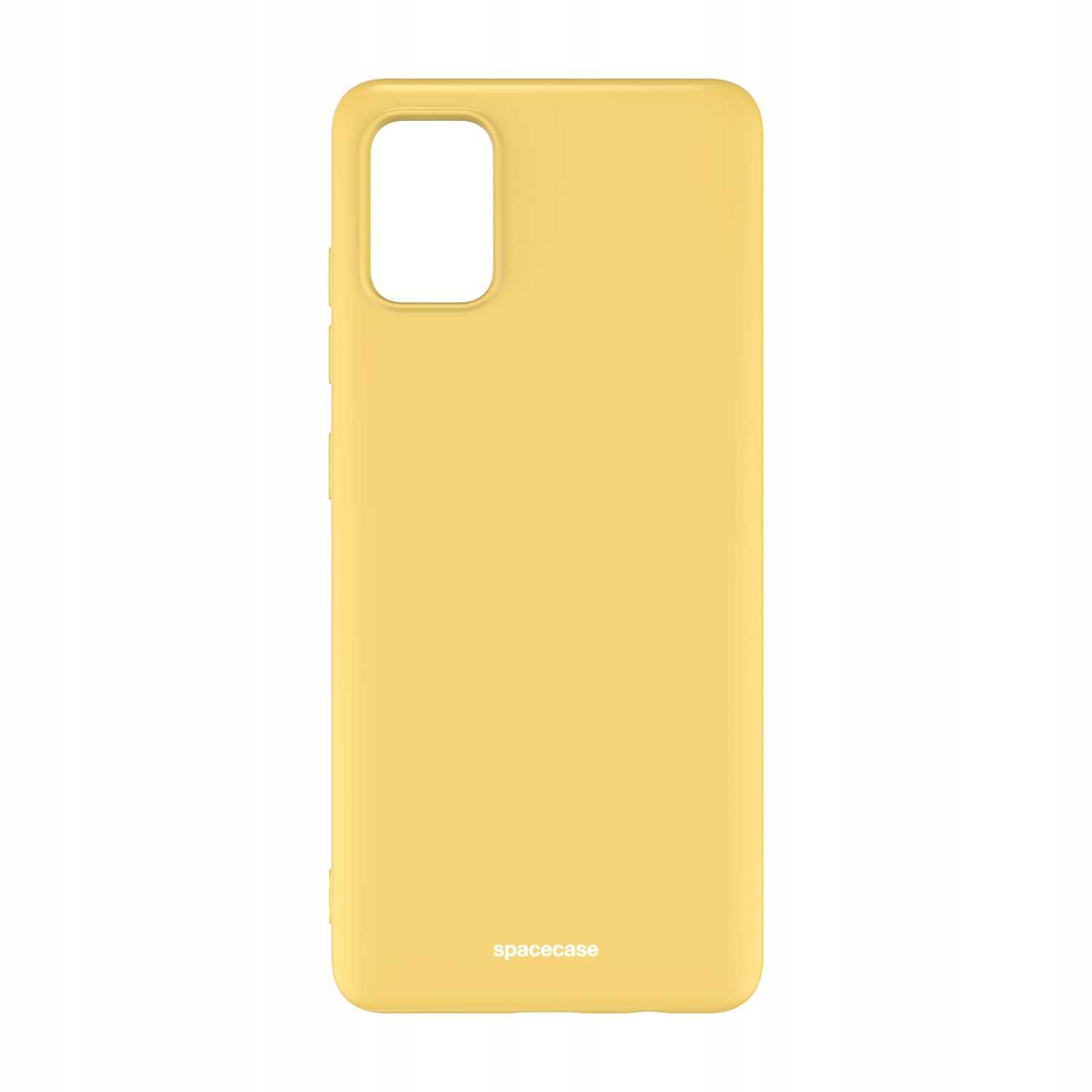 Spacecase Silicone Case Galaxy A51 yellow
