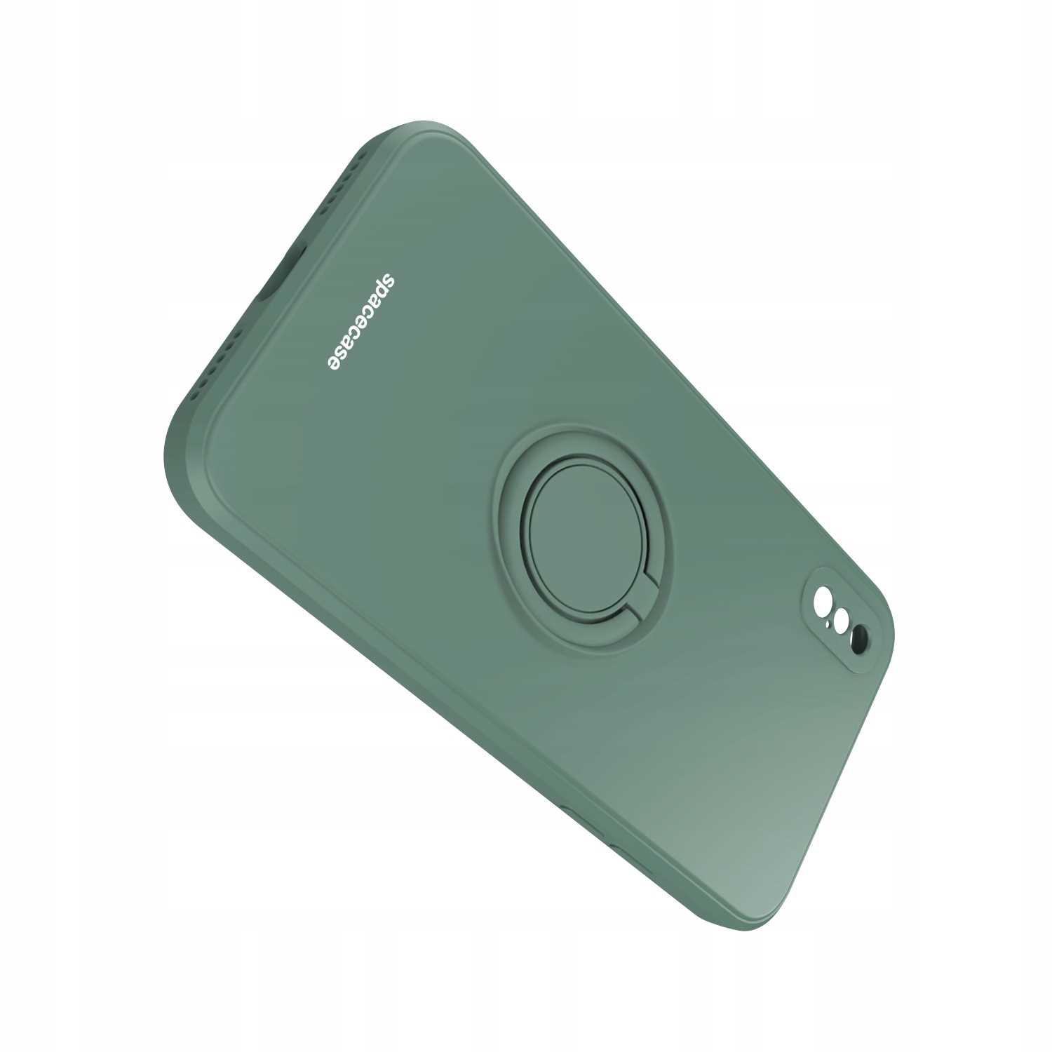 Spacecase Silicone Ring iPhone X/Xs dark green