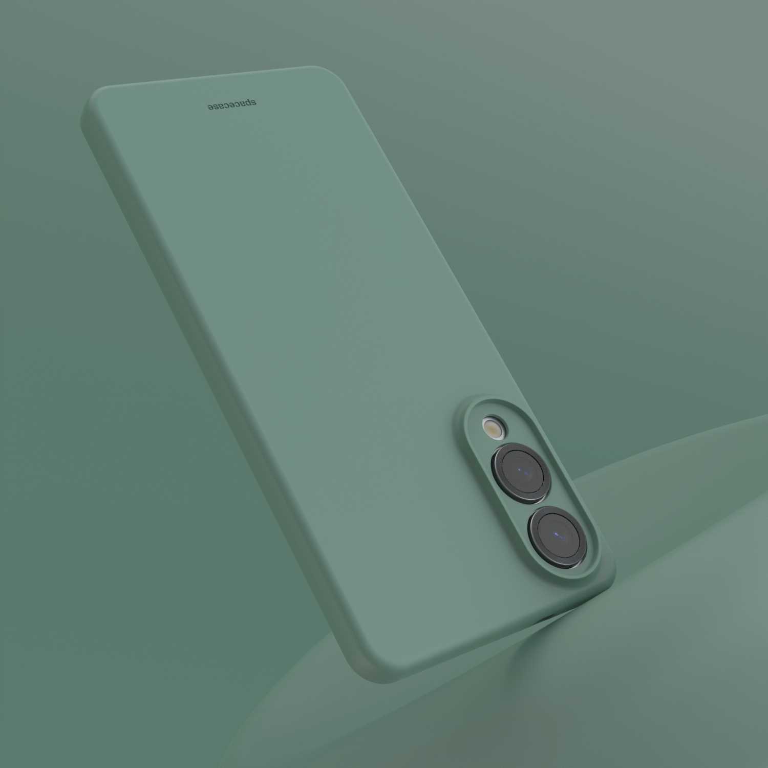 Spacecase Silicone Case 3.0 Galaxy S25 Edge Dark Green