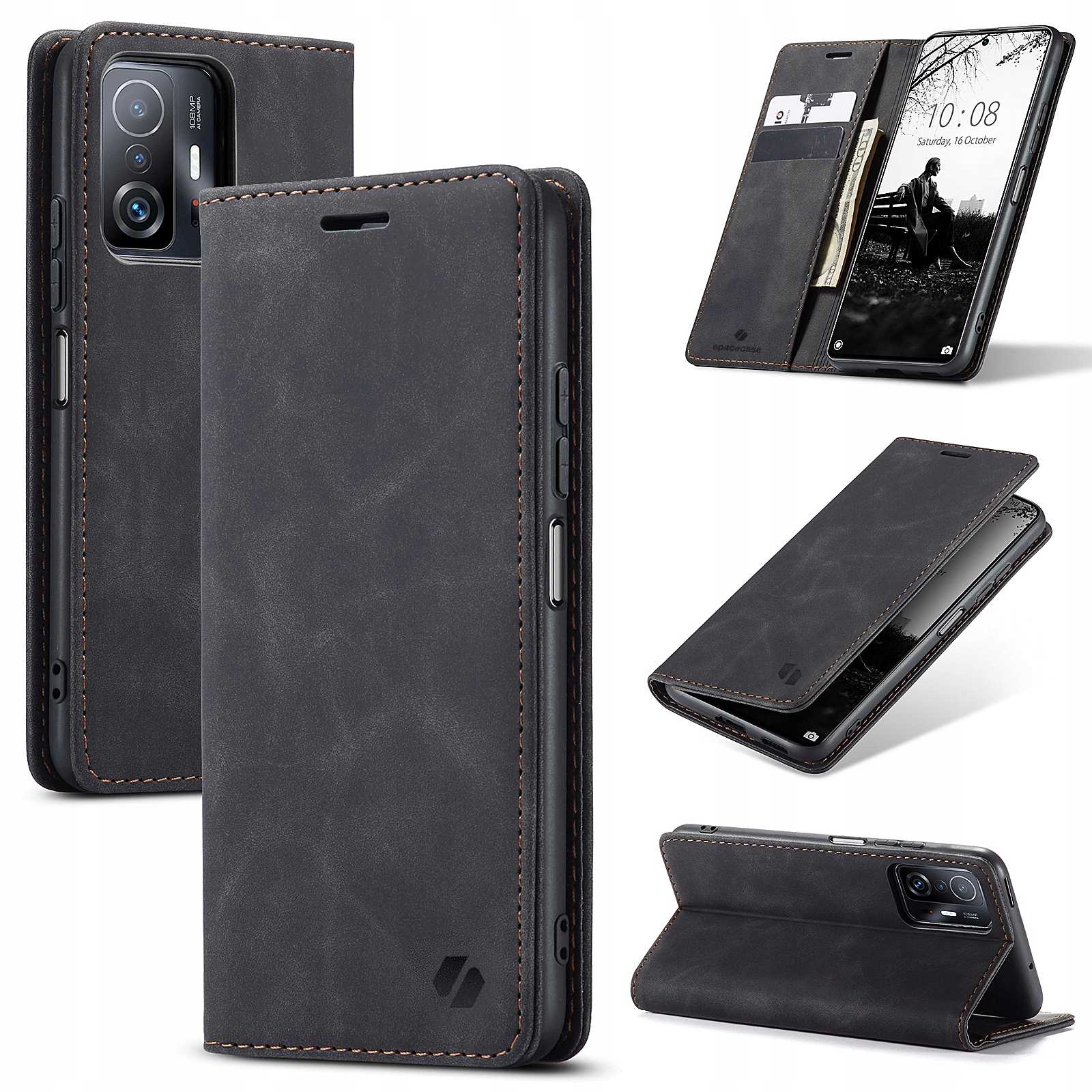 Spacecase Wallet Galaxy Note 10 Lite Black