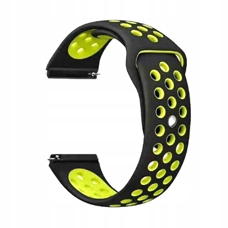 Spacecase Sport Band 22mm black/yellow