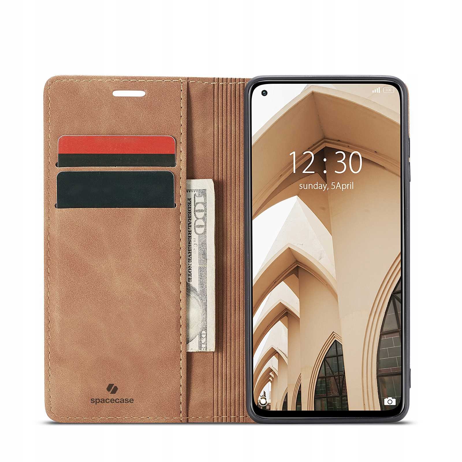 Spacecase Wallet Mi 10T/10T Pro Light Brown