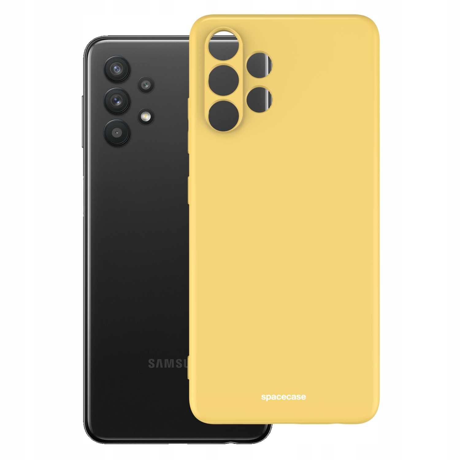 Spacecase Silicone Case Galaxy A32 4G Yellow