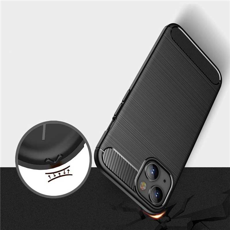 Spacecase Carbon iPhone 14 czarny