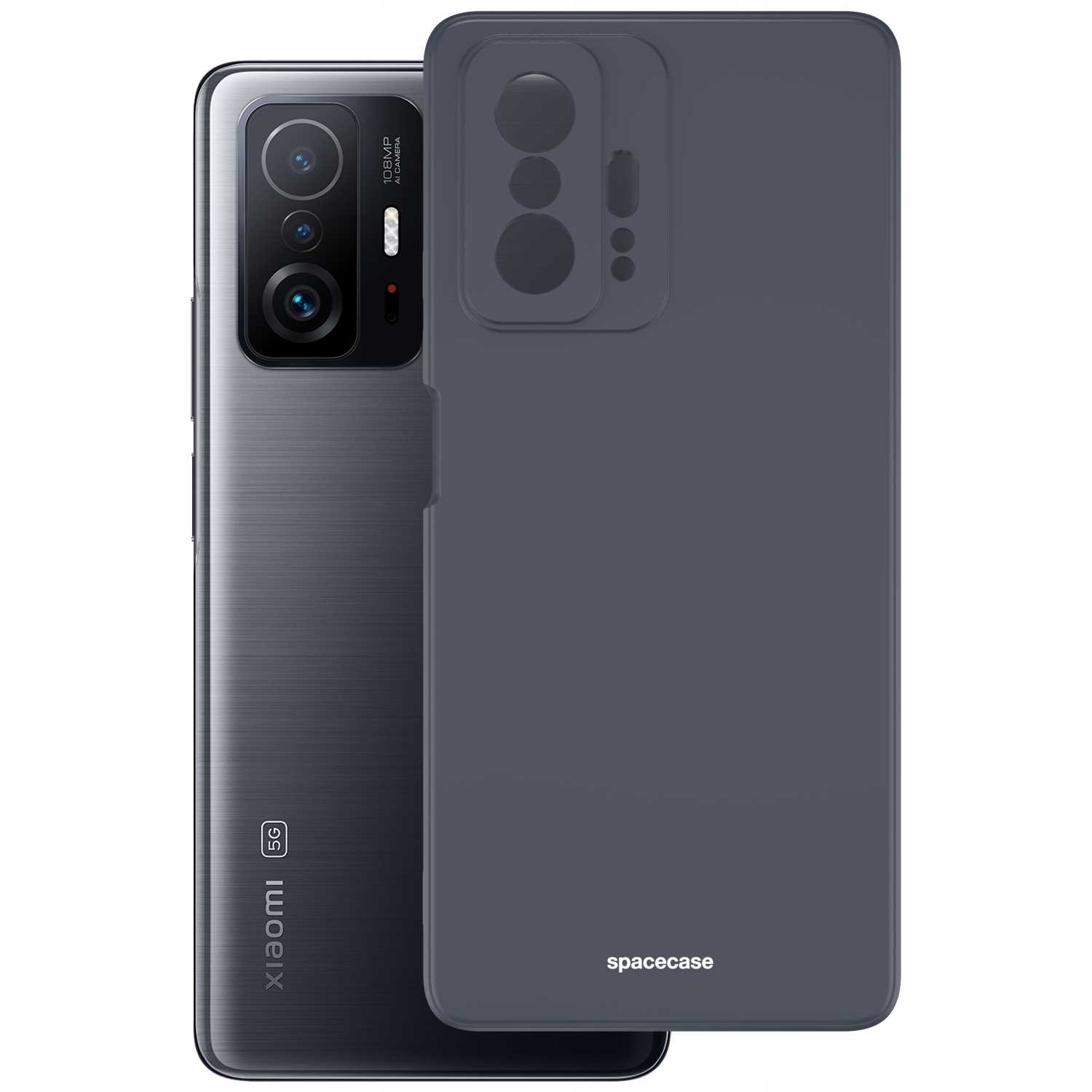 Spacecase Silicone Case Xiaomi 11T/11T Pro black